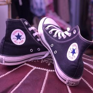 Black converse women’s 7